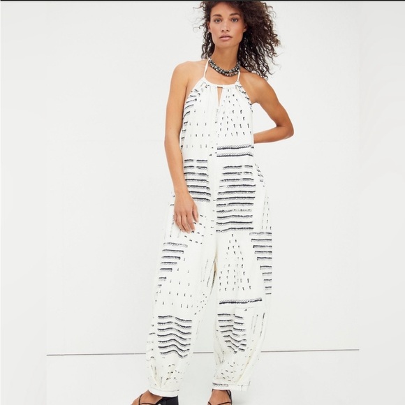 ***NOT FOR SALE***ISO***FREE PEOPLE MOODY BLUES halter ONESIE - Picture 2 of 2